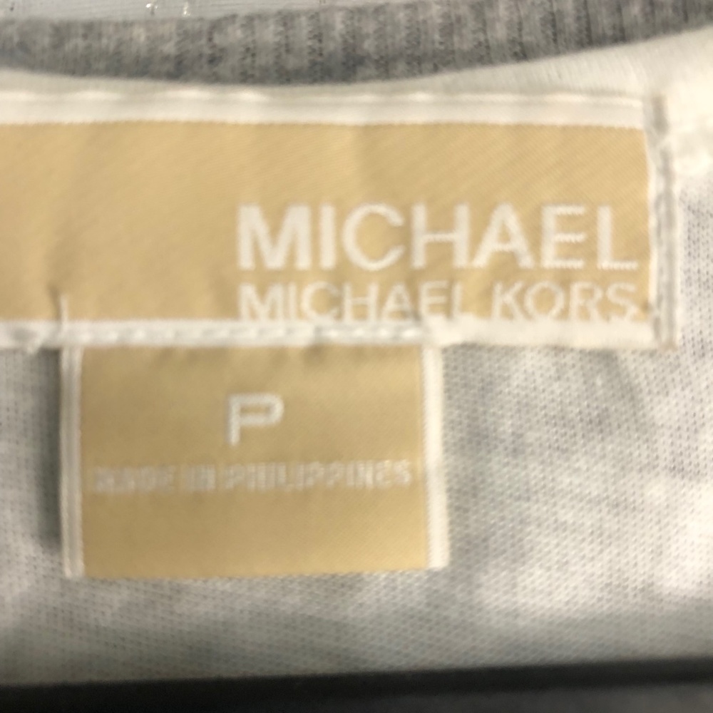 Michael Kors tank top lace and cotton 2 layers Size P - Picture 4 of 6